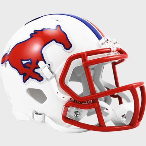 SMU Southern Methodist Mustangs NCAA Riddell SPEED Mini Football Helmet