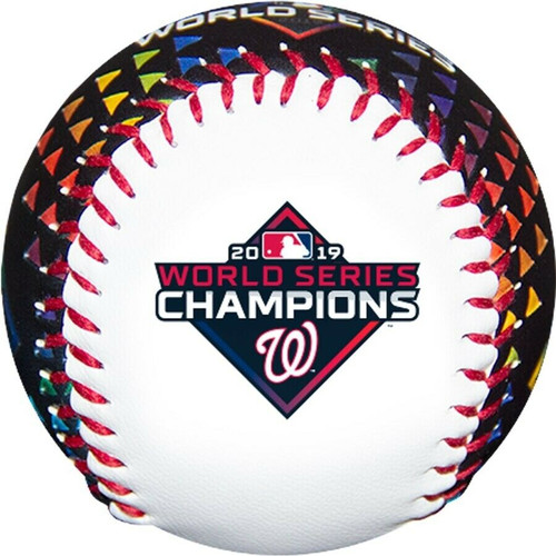 2019 MLB World Series Washington Nationals Champions Navy Colored Collectible Souvenir Replica Baseball by Rawlings