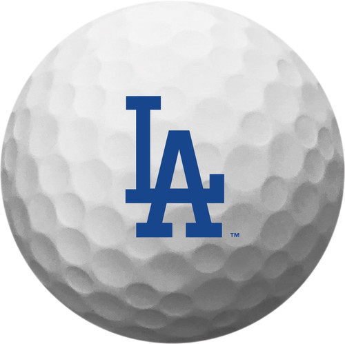 Zero Friction Spectra Dozen Golf Balls Los Angeles Dodgers White