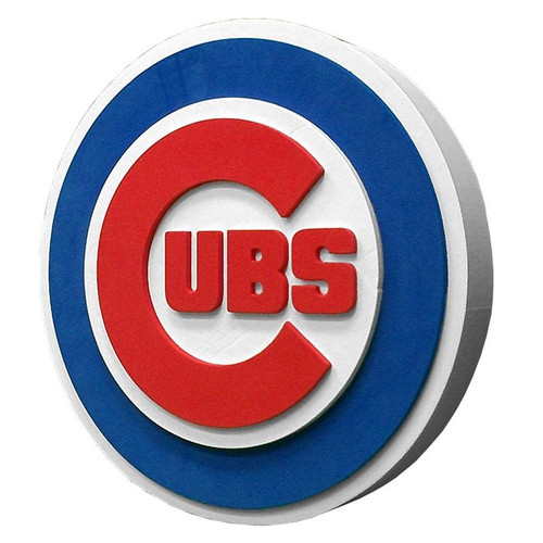 Chicago Cubs 3D Fan Foam Logo Sign