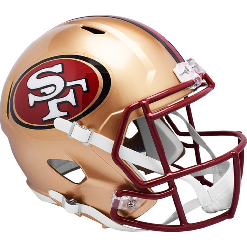 San Francisco 49ers Authentic Wooden Helmet Ornament – Fan Treasures