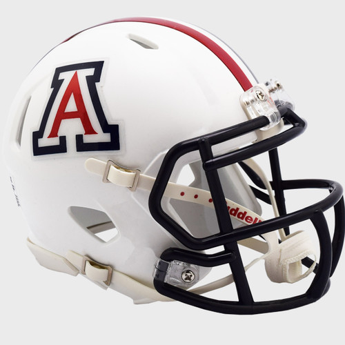 Arizona Wildcats White NCAA Revolution SPEED Mini Football Helmet