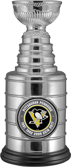 Pittsburgh Penguins NHL 2017 Stanley Cup Champions 8 inch Resin Replica Trophy