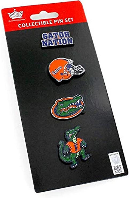 NCAA Florida Gators Team Pride Collectible Lapel Pin Set 4-Pack