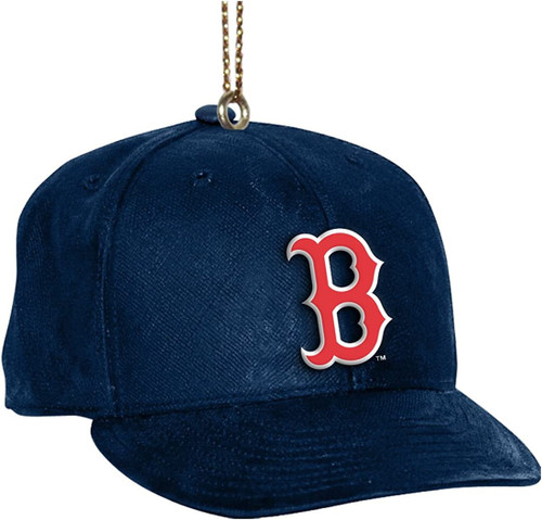 Boston Red Sox Team Baseball Cap Christmas Tree Ornament