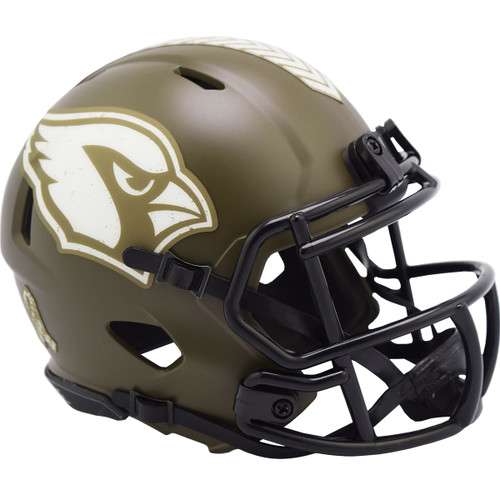 Arizona Cardinals SALUTE TO SERVICE Revolution Speed Mini Football Helmet