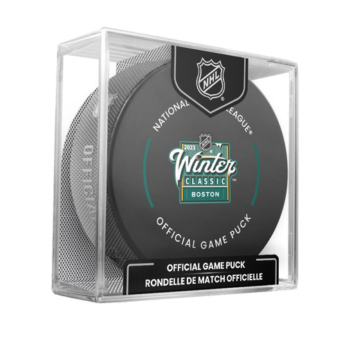 Winter Classic 2026 Inglasco Official NHL Game Puck in Cube - New
