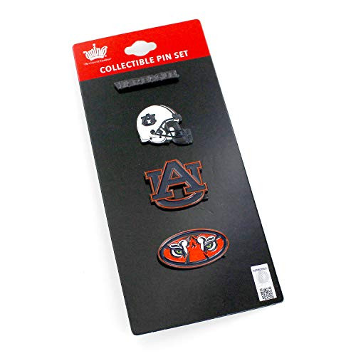 NCAA Auburn Tigers Team Pride Collectible Lapel Pin Set 4-Pack
