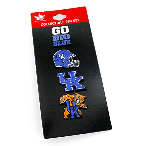 NCAA Kentucky Wildcats Team Pride Collectible Lapel Pin Set 4-Pack