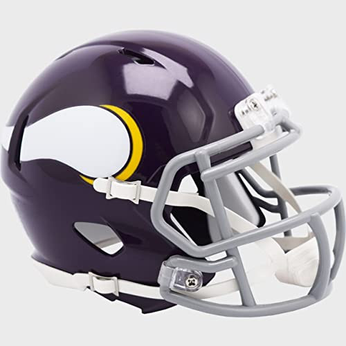 Minnesota Vikings 1961 to 1979 Throwback Revolution Speed Mini Football Helmet