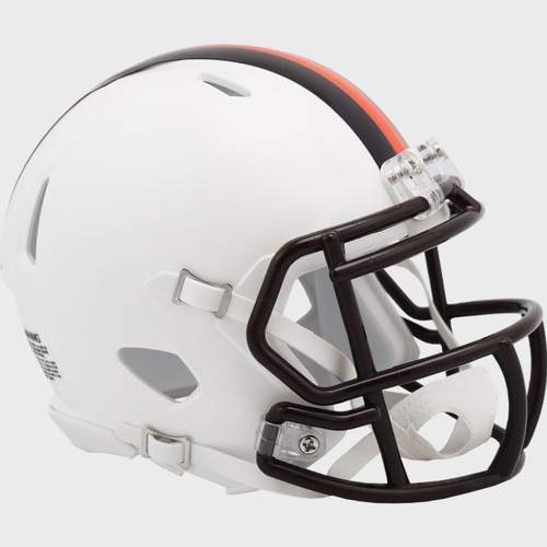 Cleveland Browns Alternate On-Field NFL Revolution SPEED Mini Football Helmet
