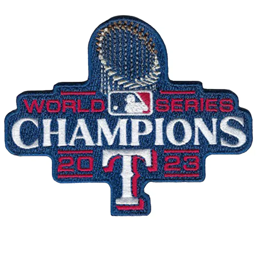 Texas Rangers MLB 2023 World Series Champions Collectors Jersey Patch