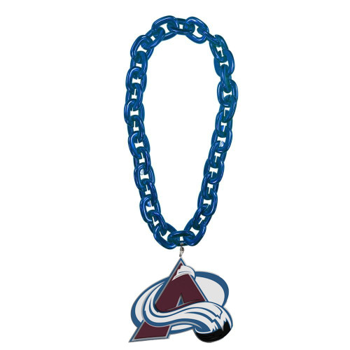 Colorado Avalanche NHL BIG LOGO 3D Fan Chain Foam Necklace