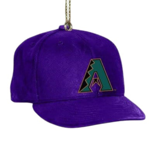 Arizona Diamondbacks Team Baseball Cap Christmas Tree Ornament