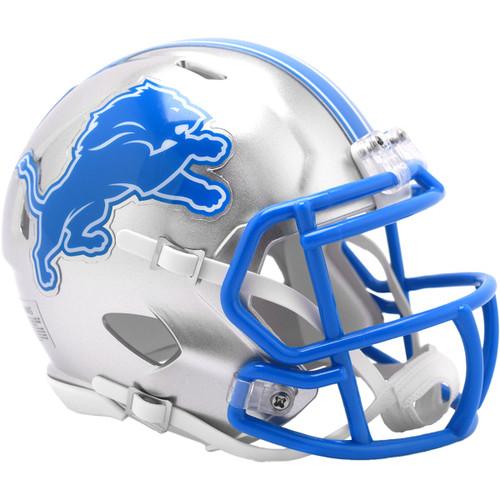 Detroit Lions New 2024 Revolution SPEED Mini Football Helmet