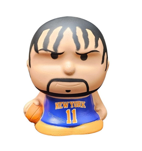 Jalen Brunson New York Knicks Series 4 Jumbo SqueezyMate NBA Figurine