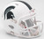 Michigan State Spartans Aternate Matte White Revolution SPEED Mini Football Helmet