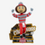 Brutus Buckeye Ohio State 2024 College Football National Champions Graffiti Mascot 8" Bobblehead Bobble Head Doll