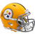 Pittsburgh Steelers Matte Gold 2025 On-Field Revolution Speed Mini Football Helmet