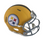 Pittsburgh Steelers Matte Gold 2025 On-Field Revolution Speed Mini Football Helmet Matte View