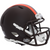 Cleveland Browns Alpha Dog Matte Black 2025 On-Field Revolution Speed Mini Football Helmet Cleveland Browns Alpha Dog Matte Black 2025 On-Field Revolution Speed Mini Football Helmet