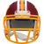 Washington Commanders 2025 On-Field Revolution Speed Mini Football Helmet Front