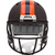 Cleveland Browns Alternate Black 2025 On-Field Riddell Speed Replica Full Size Football Helmet Front