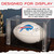 Buffalo Bills Official Size White Panel NFL Autograph Souvenir Football for Autographs & Signatures
