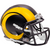 Los Angeles Rams Black 2025 Rivalries Revolution Speed Mini Football Helmet Los Angeles Rams Black 2025 Rivalries Revolution Speed Mini Football Helmet