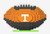 Tennessee Volunteers Football BRXLZ Lego Style Building Block Set Front Tennessee Volunteers Football BRXLZ Lego Style Building Block Set Front