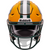 Green Bay Packers NFL Riddell Mid Size SpeedFlex Football Helmet Front