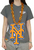 New York Mets BIG LOGO 3D Fan Chain Foam Necklace Orange