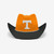 Tennessee Volunteers NCAA Two Tone Cowboy Hat Size 7 3/8 Front