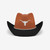 Texas Longhorns NCAA Two Tone Cowboy Hat Size 7 3/8 Front