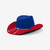 Buffalo Bills NFL Two Tone Cowboy Hat Size 7 3/8