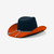 Chicago Bears NFL Two Tone Cowboy Hat Size 7 3/8