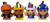 SqueezyMates NFL Gravity Feed Figurines Mystery Box (24 packs) SERIES 8 - 2026 Version More players