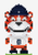 Detroit Tigers Mascot Paws BRXLZ Bust Building Block Set Front