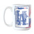 Los Angeles Dodgers 2025 World Series Champions 15 Ounce Roster Coffee Mug Front Image