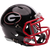 Georgia Bulldogs Black NCAA Revolution SPEED Mini Football Helmet
