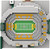 Green Bay Packers Lambeau Field Mini BRXLZ Lego Style Building Block Set