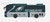 Philadelphia Eagles BRXLZ Team Bus Lego Style Building Block Set Side View