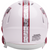 Texas Tech Red Raiders Galvanised Revolution SPEED Mini Football Helmet back