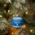 Los Angeles Dodgers 2025 Back To Back MLB World Series Champions Glass Ball Christmas Tree Ornament On Tree