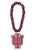 Indiana Hoosiers NCAA Touchdown Fan Chain 10 Inch 3D Foam Necklace (Maroon)