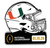 Miami Hurricanes CFP National Championship January 19, 2026 Commemorative Lapel Pin
