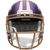 Baltimore Ravens 2026 Purple Rising On-Field Alternate Riddell Speed Replica Full Size Football Helmet Front