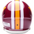 Washington Commanders New 2026 SPEED Riddell Full Size Replica Football Helmet Back Image