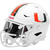 Miami Hurricanes NCAA Riddell Mid Size SpeedFlex Football Helmet Image