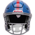 Mississippi (Ole Miss) Rebels Powder Blue NCAA Riddell Mid Size SpeedFlex Football Helmet front Image